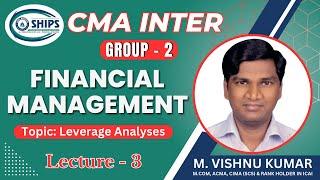 CMA - INTER - (Group 2) - Day 3 - Leverage Analyses - Financial Management