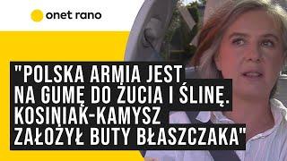 "Minister Kosiniak-Kamysz założył buty Błaszczaka i idzie tą samą drogą. Nic się nie zmieniło"