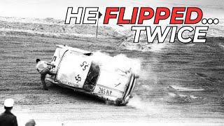 When Junior Johnson Flipped Twice in the Same Race