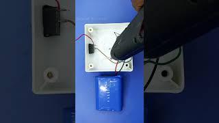 how to make emergency light with 12v battery || rechargeable LED bulb battery