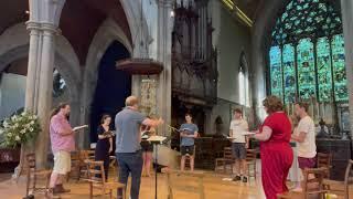 Amy Summers - Nunc dimittis (rehearsal clip)