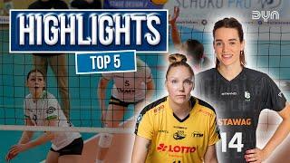 WILDES SPEKTAKEL vor dem POKALFINALE!| TOP 5 HIGHLIGHTS - Dyn Volleyball