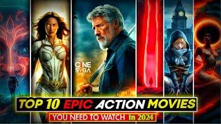 Top 10 Action Adventure Hollywood Movies On Netflix, Amazon Prime  |  You Need To Watch In 2024