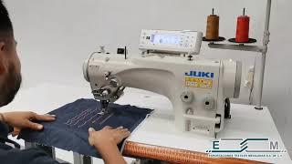 Máquina de confección para coser lencería o ropa interior