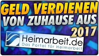 "GELD VERDIENEN VON ZUHAUSE AUS" 2020 | Heimarbeit.de