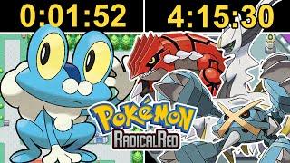 คนที่สปีดรันเกมโปเกม่อนที่ยากที่สุด | POKEMON RADICAL RED SPEEDRUN REACTION