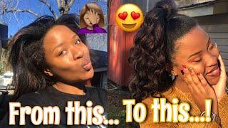 16 WEEKS POST RELAXER WASH-DAY ROUTINE|#MaJaStraightens‍️