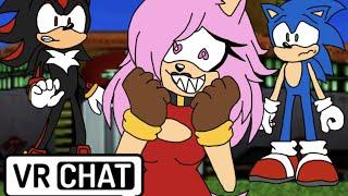 Sonic And Shadow Encounter Crazy Amy! {VRChat}