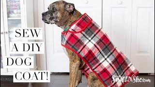 Sew a DIY Dog Coat - how to draft the pattern!