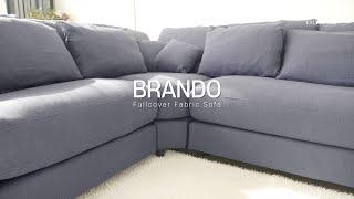 [Kali Marks] Fullcover Fabric Sofa BRANDO