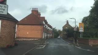 Driving around villages near Melton Mowbray