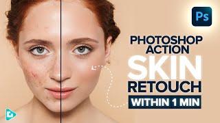 Photoshop Action - Skin Retouch || High End Skin Retouching - Photoshop Tutorial