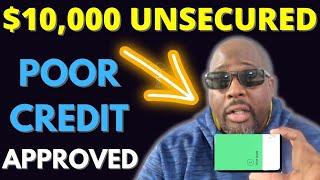 POOR CREDIT CREDIT CARDS | BEST 10 UNSECURED CREDIT CARDS FOR POOR CREDIT NO DEPOSITS