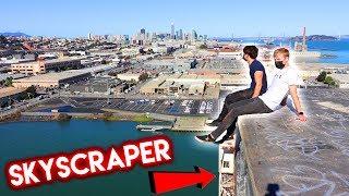 CLIMBING ABANDONED SKYSCRAPER | (Exploring Silos)