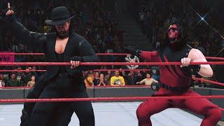 Brothers of Destruction Entrance Funny 4  (Undertaker and Kane)