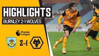 Fabio Silva's first Premier League goal can't prevent defeat | Burnley 1-2 Wolves | Highlights