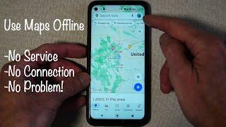 How to Use Maps Offline - No Service, No Wi-Fi Needed!