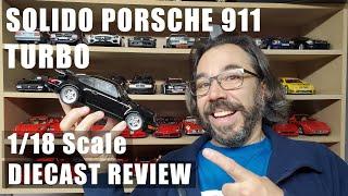 SOLIDO Porsche 911 Turbo Bad Boys || 1/18 scale Diecast Review