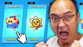 TOUTES CES MÉGABOÎTES ET PRIX STARR SONT ''GRATUITS'' SUR BRAWL STARS !