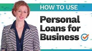 Using Personal Loans Instead of Business Loans