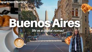 LIFE IN BUENOS AIRES!! // exploring, apartment hunting, food, moving to buenos aires, argentina vlog