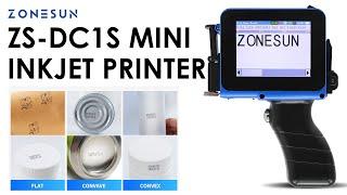 ZONESUN ZS-DC1S Manual Printing Machine Mini Inkjet Printer