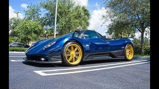 Special Pagani Zonda F at Pagani Miami. 7.3 L AMG V12 engine, Zonda F was limited to only 25 cars