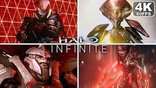 HALO INFINITE All Bosses/Boss Fights (4K 60FPS)