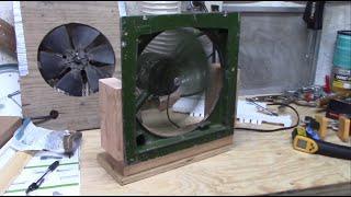 Antique ILGETTE Exhaust Fan - Repair and Service