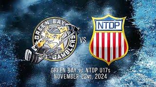 HIGHLIGHTS: USA U17s vs. Green Bay Gamblers (11/22/24)