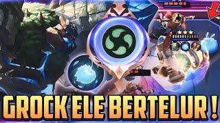 GROCK ELE DUBI 1  KUAT + NYUSAHIN ! COMBO MAGIC CHESS MOBILE LEGENDS TERBARU