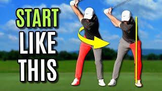 How To Start The Downswing With Your Lower Body