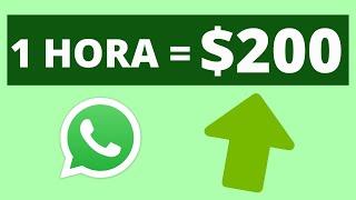 WHATSAPP Te Paga $ 200 USD (GRATIS) por Leer sus Mensajes | Ganar dinero por internet - Jesus...