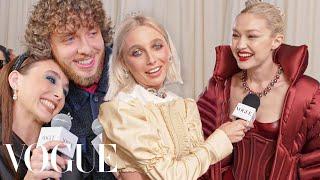 9 Minutes of Emma Chamberlain Interviewing 51 Celebs at the Met Gala | Vogue