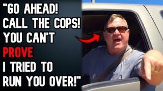 Crazy "Karen" Follows Me In Truck, Tries To RUN Me Over! 911 Called! - r/EntitledPeople