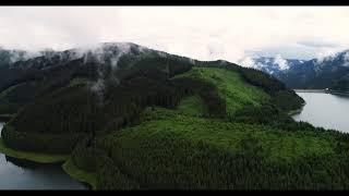 Beautiful Carpathian Mountains / Lake Vidra 4k