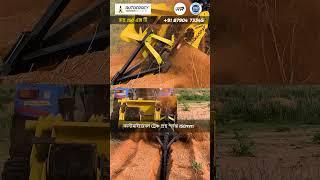 Heavy Duty OFC Cable Trencher Rudra 150XT  #tractorattachments #OFC #westbengal #trending #shorts