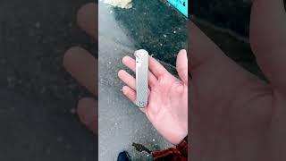 Do you like titanium knives? Titanium Tuesday Carry! #shorts #knife #edc #titanium #ytshorts