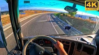 POV Renault Premium Вождение   Путешествуйте по Европе НЕ ВЫХОДЯ ИЗ ДОМА 