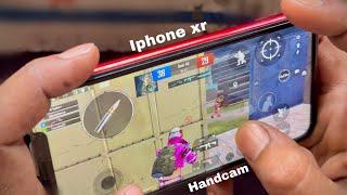 Overpowerd  Iphone xr bgmi test in 2024 | handcam