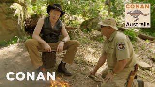 Conan Learns How To Survive In The Australian Bush | CONAN on TBS