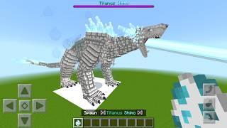 Monsterverse SHIMO Mod ADDON UPDATE in MINECRAFT PE