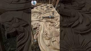 Ajmat wood working | box bed palang design #woodcarving