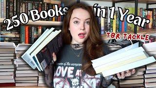 reading my ENTIRE TBR in 1 year  TBR TACKLE EP. 3