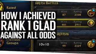 How I Achieved My First Rank 1 Gladiator Against All Odds