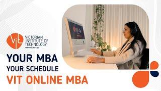 Balance Work, Family & Career with VIT's 100% Online MBA in 2024 | Accredited Australian MBA