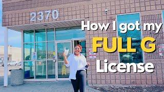 Fastest Way to Get a Full G Driver's License in Canada as a new immigrant