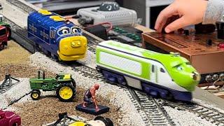 “Operating” Model Trains -  HO Scale Chuggington Brewster, Wilson, Koko and more