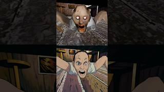 Original Granny Grandpa Underbed Jumpscare vs Anime Granny Grandpa Underbed Jumpscare #granny