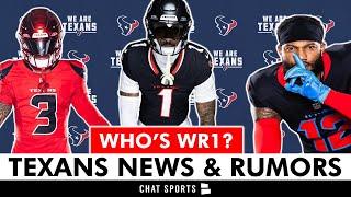 Houston Texans Rumors: Who Is The Texans WR1? USA Today Ranks NFL WR + Kamari Lassiter Breakout SZN?